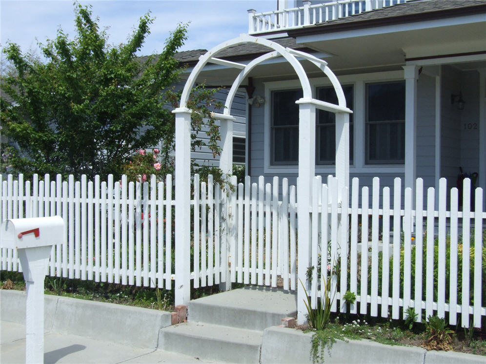 Simple Archway and Fence