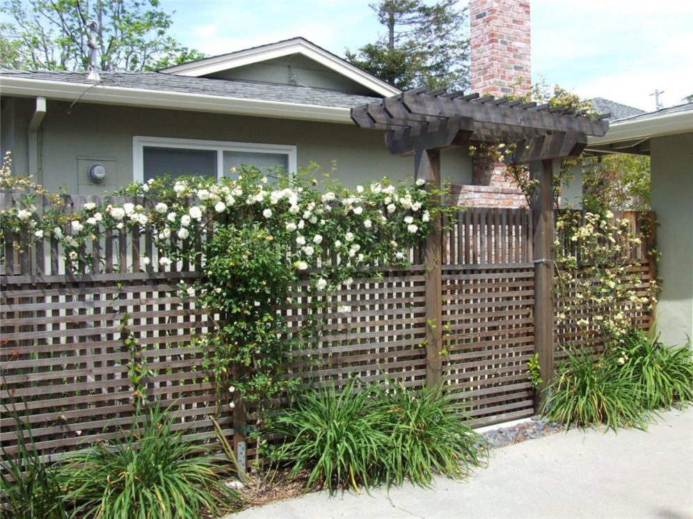 Rose Woven Fence